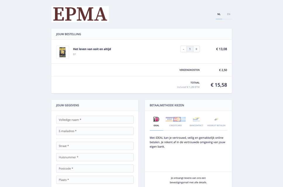 Imago design Reclamebureau Nijmegen EPMA product